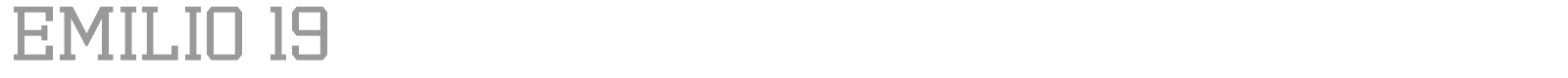 Emilio 19 font preview